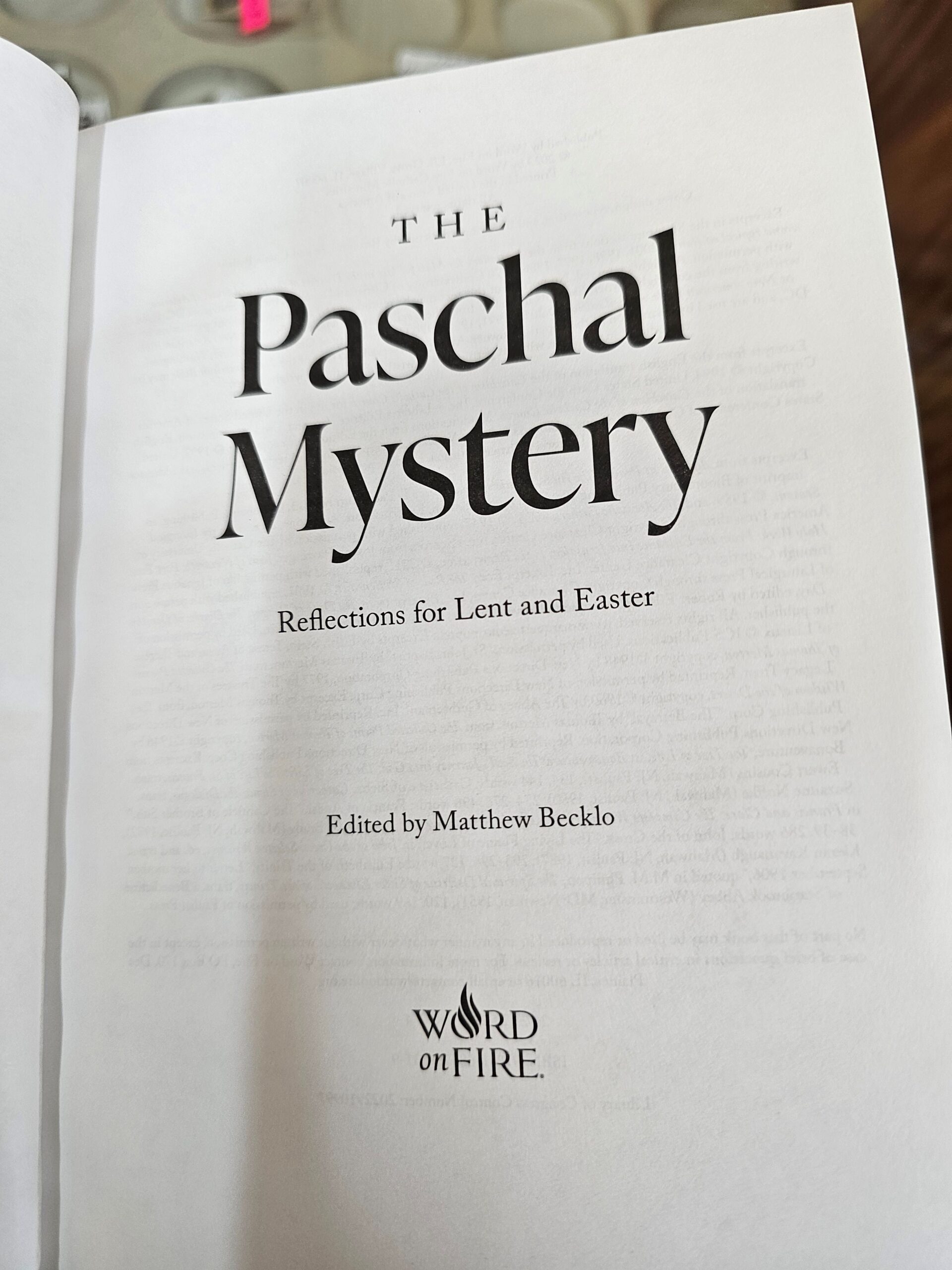 The Paschal Mystery - Reflections for Lent and Easter - Image 2