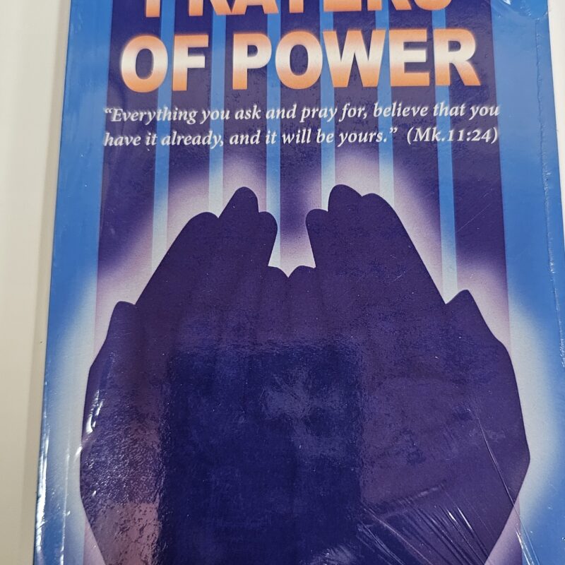 Prayers of Power, prayer book — front cover