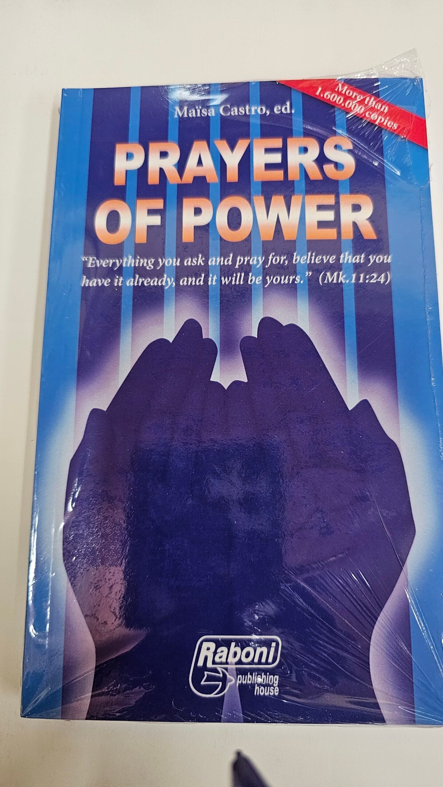 Prayers of Power, prayer book — front cover