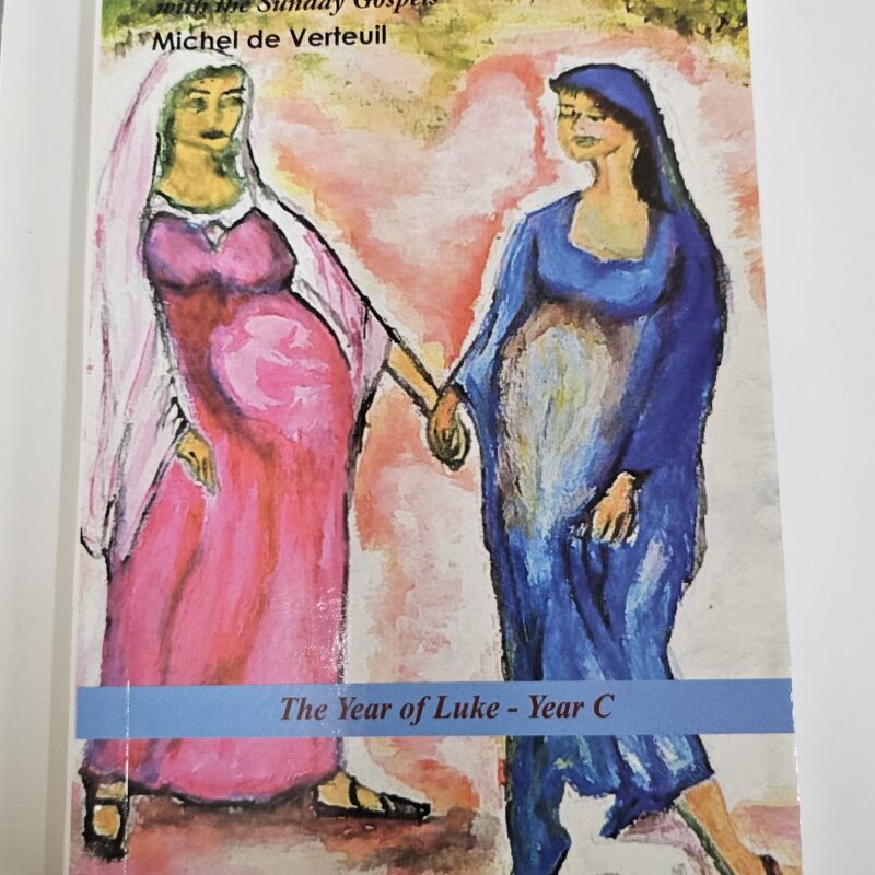 Lectio Divina with the Sunday Gospels (C) – Year of Luke – Michel de Verteuil, reflection guide — front cover