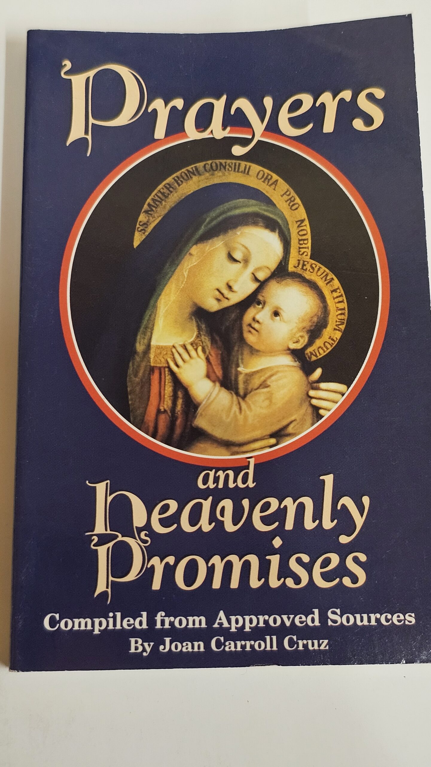 Prayers and Heavenly Promises – Joan Carroll Cruz, devotional manual — front cover
