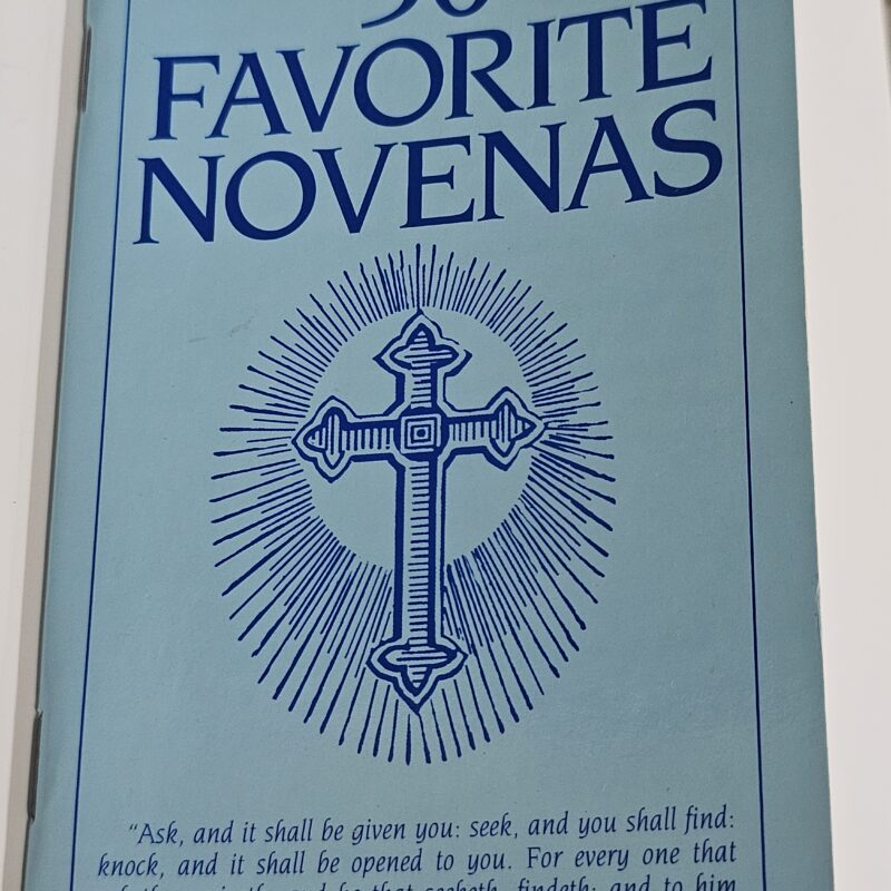 30 Favorite Novenas, novena collection — front cover