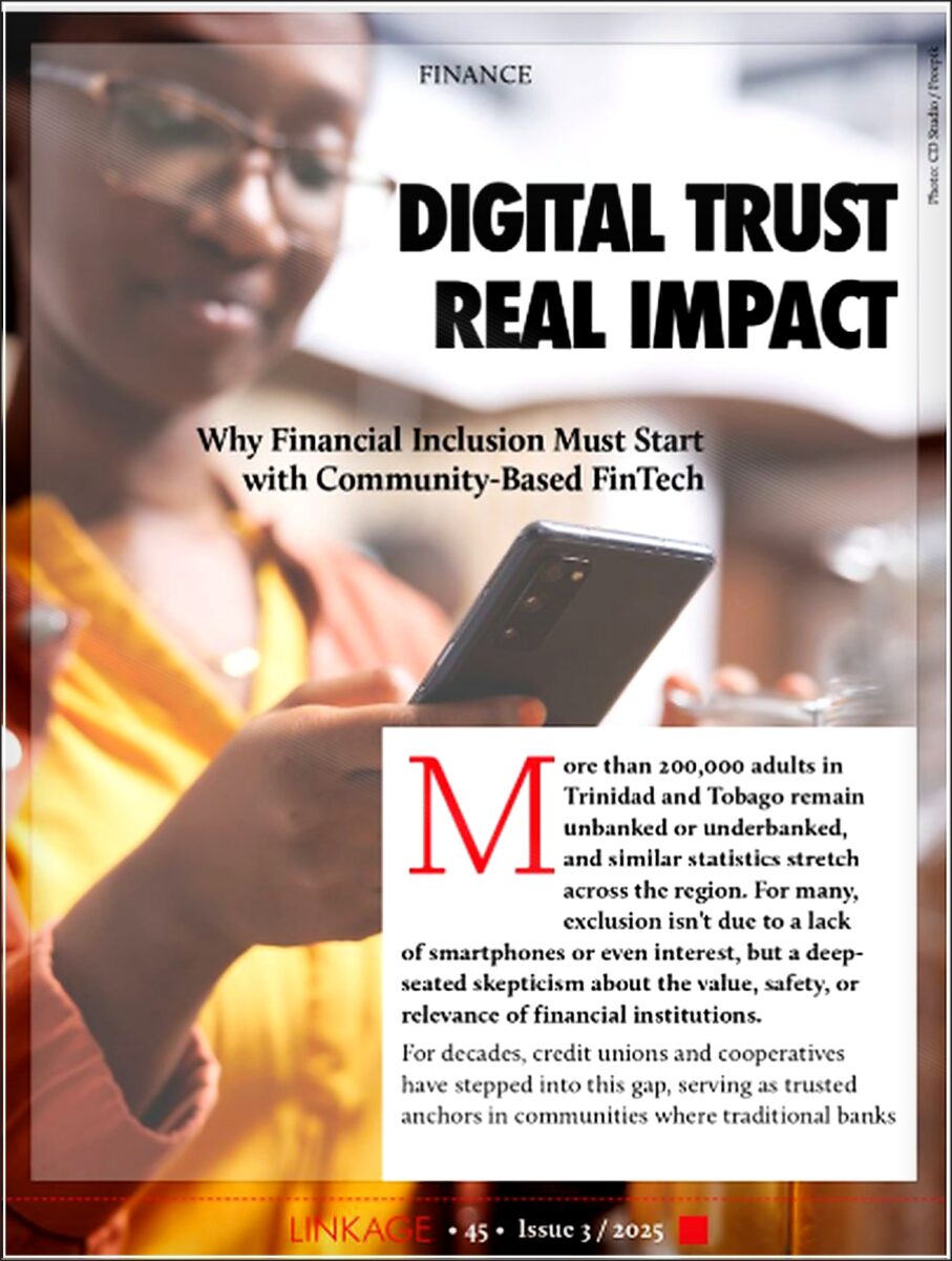 Digital Trust, Real Impact — Dawn Nelson's article on community-based FinTech in AMCHAM T&T's Linkage magazine, Q3 2025