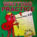 PRE-SCHOOL WRITING PRACTICE A-M, Preschool Activity Book Learning to write letters A-M of the alphabet age group 3-5 years, available at NSL Online Bookstore - Caribbean early-childhood educational books
