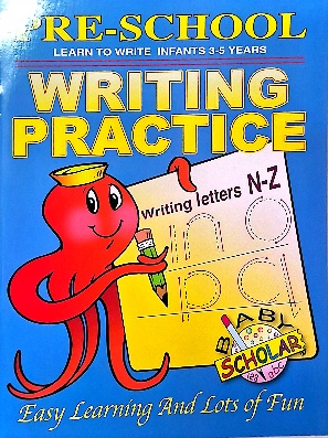 PRE-SCHOOL WRITING PRACTICE N-Z, Preschool Activity Book Learning to write letters N-Z of the alphabet age group 3-5 years, available at NSL Online Bookstore - Caribbean early-childhood educational books