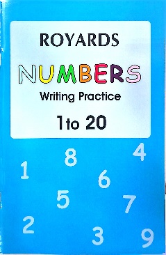 ROYARDS NUMBERS WRITING PRACTICE 1 TO 20, Textbooks - Early Childhood – READING – NUMBERS 1 - 20, available at NSL Online Bookstore - Caribbean early-childhood educational books