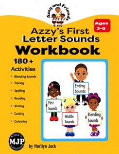 AZZY’S FIRST LETTER SOUNDS WORKBOOK, Textbooks - Early Childhood – READING, available at NSL Online Bookstore - Caribbean early-childhood educational books