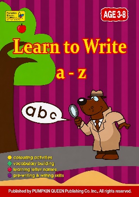 LEARN TO WRITE A- Z ABC, Textbooks - Early Childhood – LEARNING TO WRITE LETTERS OF THE ALPHABET AGES 3-8, available at NSL Online Bookstore - Caribbean early-childhood educational books