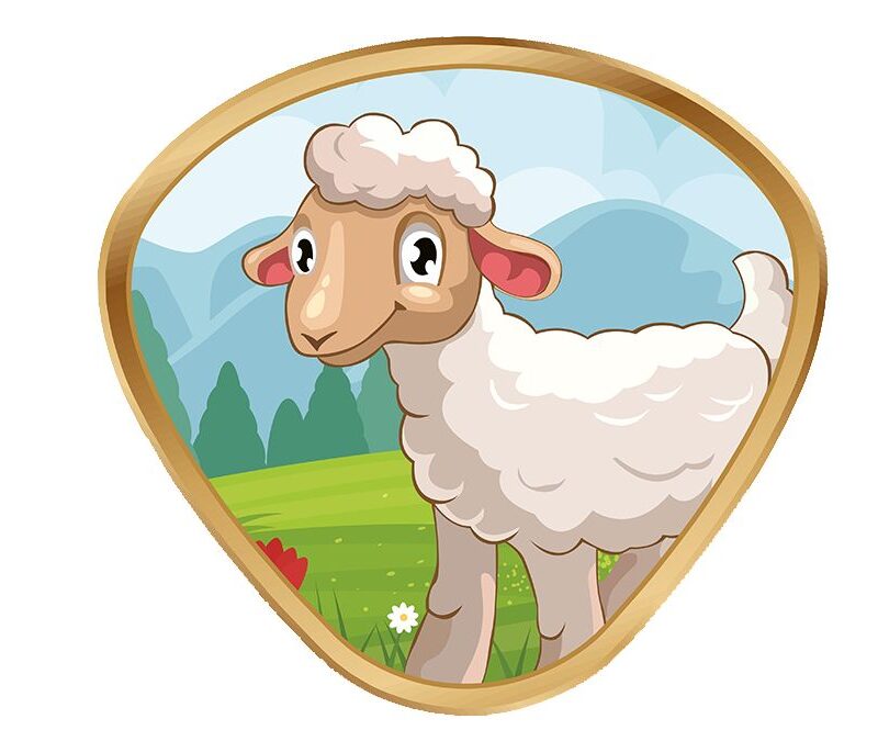 Little Lamb pin