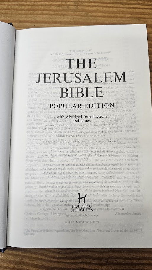 The Jerusalem Bible - Image 2