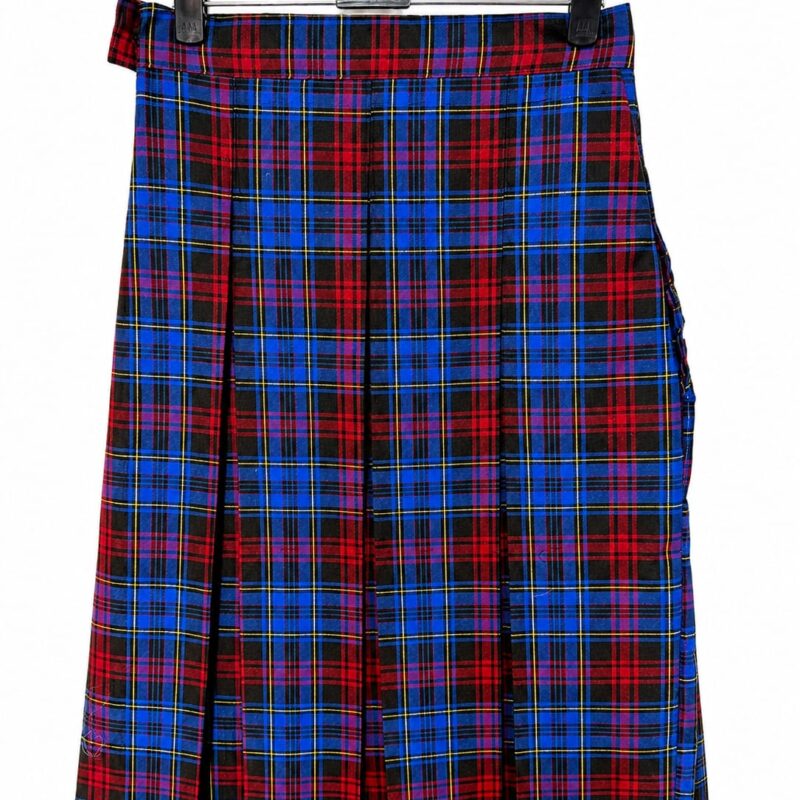 Scarborough Secondary School - Girls School Skirt (Blue and Red Check)