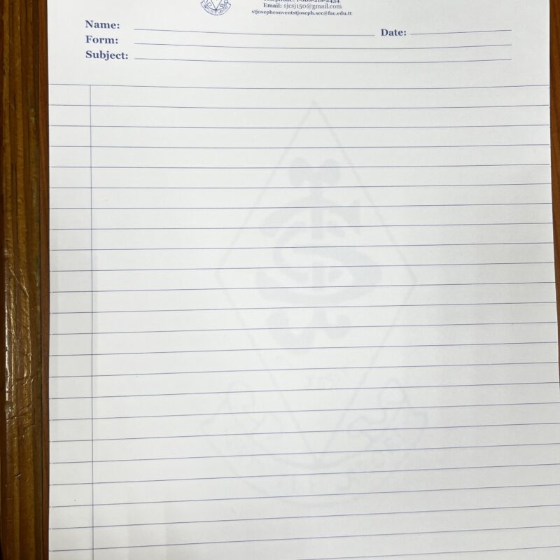 St. Joseph's Convent St. Joseph Branded Notepad