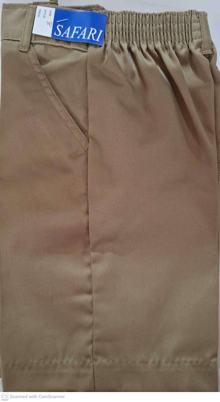 Pentecostal Light and Life Primary School - Boys Khaki Shorts - Image 2