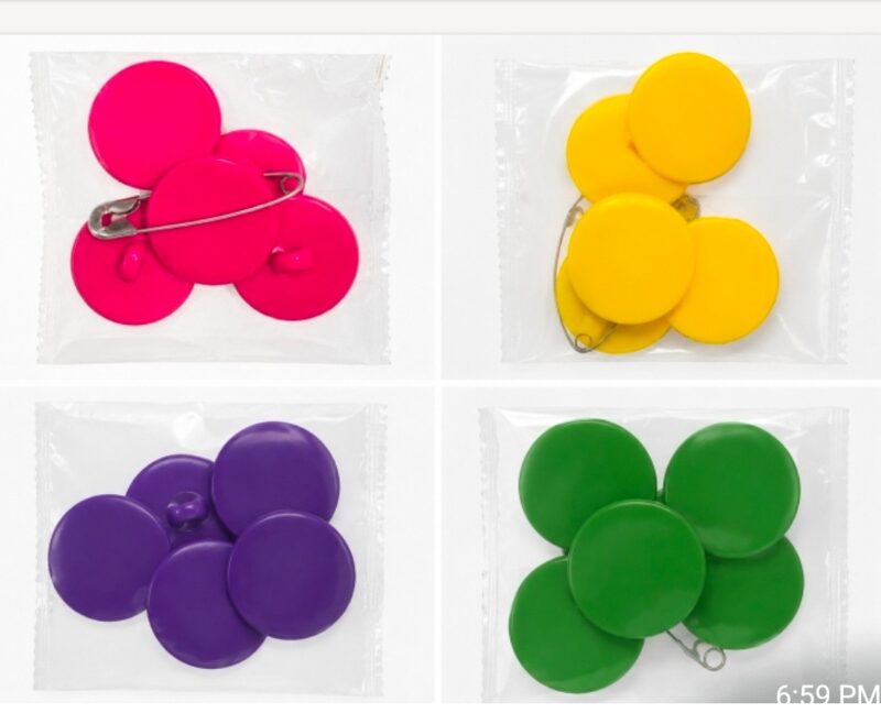 House Buttons - Packs of 5