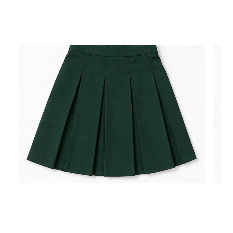 Buccoo ECCE - Girls Green Pleated Skirt