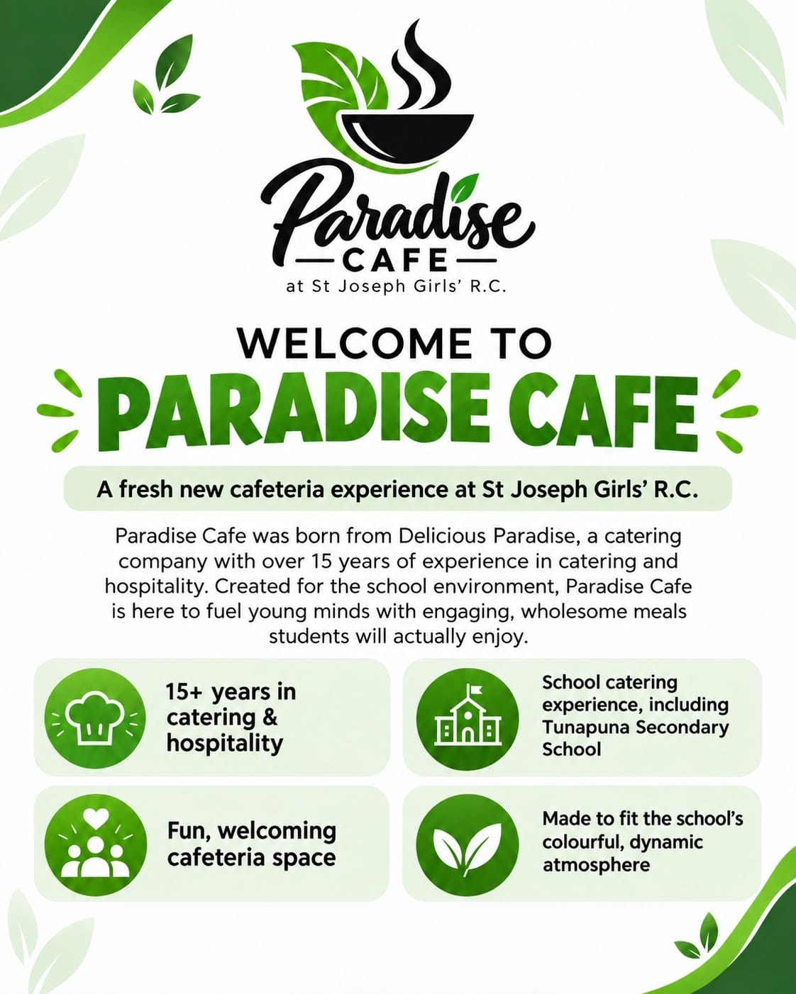 Welcome to Paradise Cafe